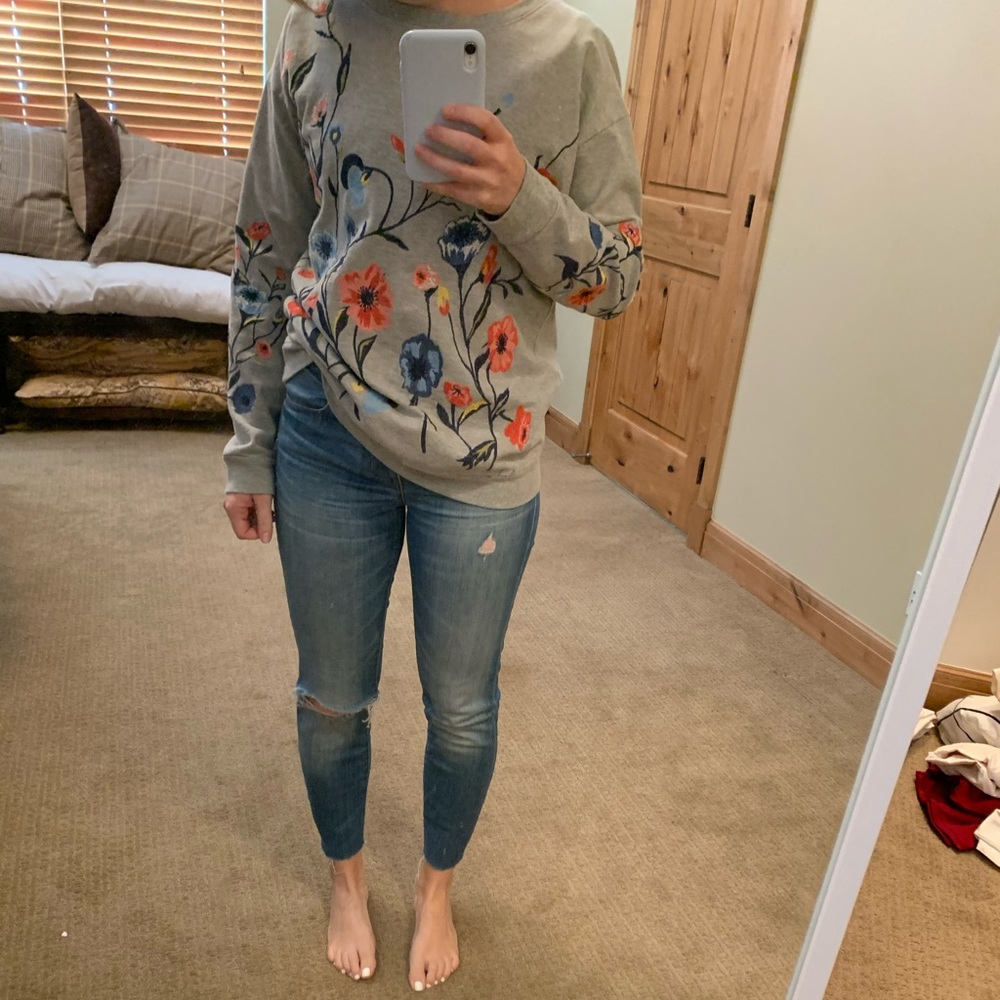 Very cute oversized sweater from Anthropologie